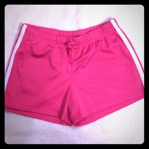 PRO Spirit women’s shorts - pink w white striping